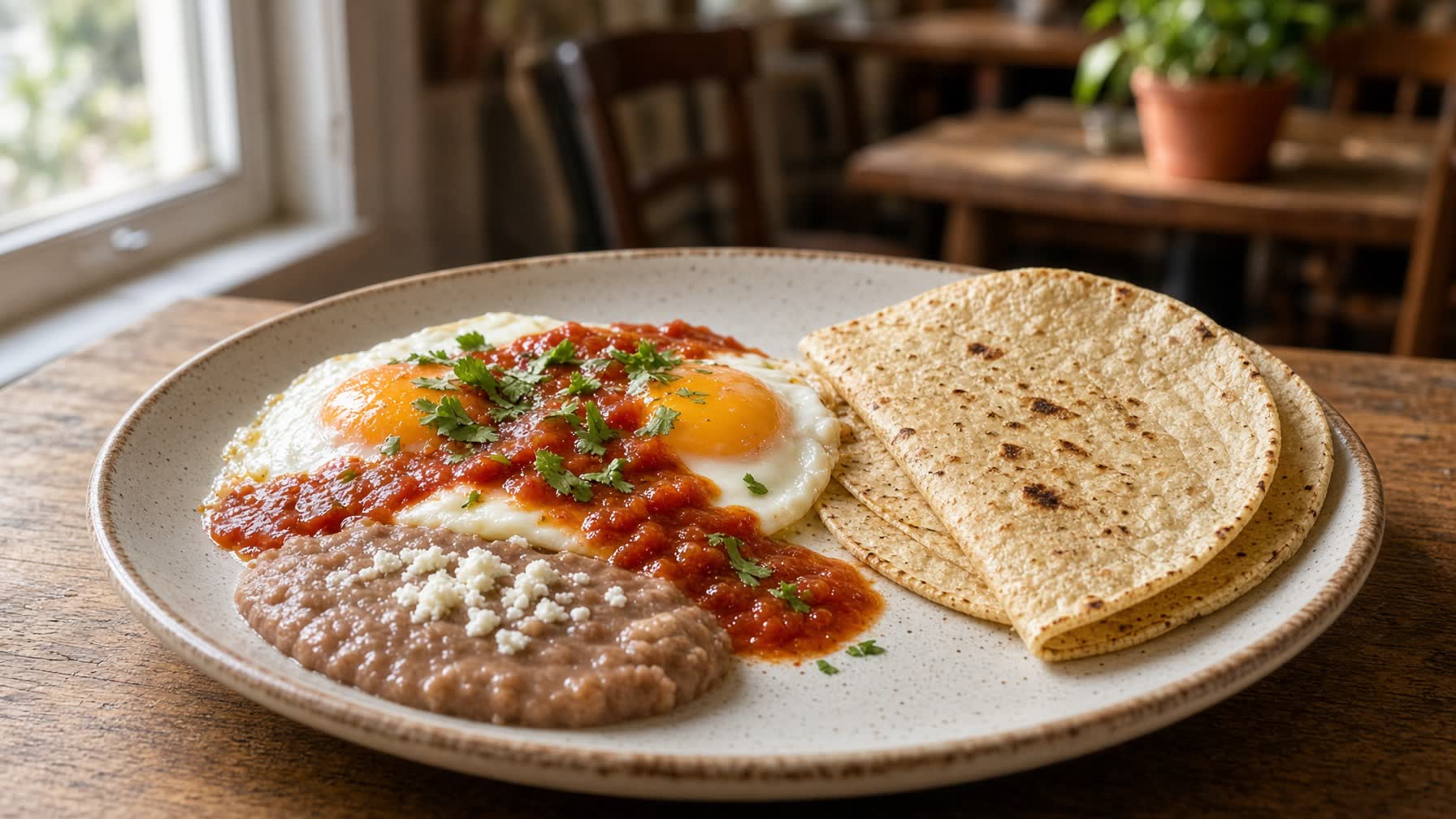 Chilaquiles rojos